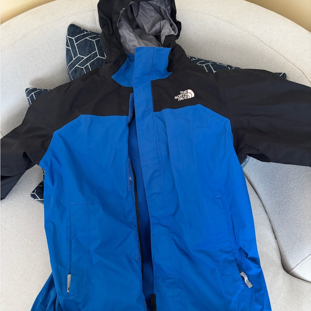 Northface 3 in 1 jacket boys sz 14/16